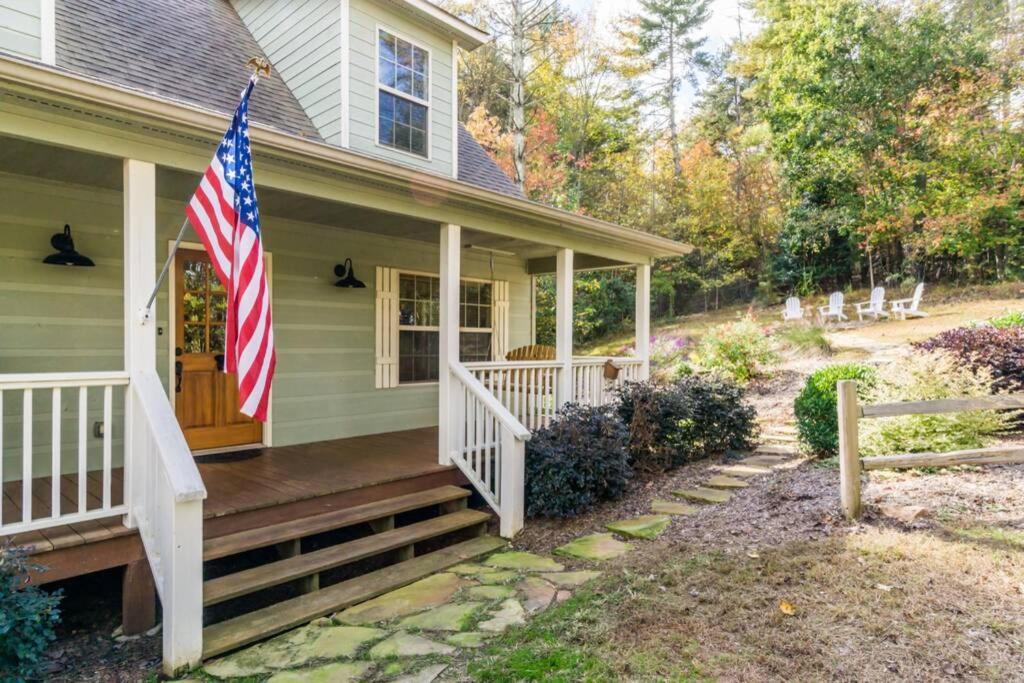 Вилла Deerfield Cabin Далонега Экстерьер фото