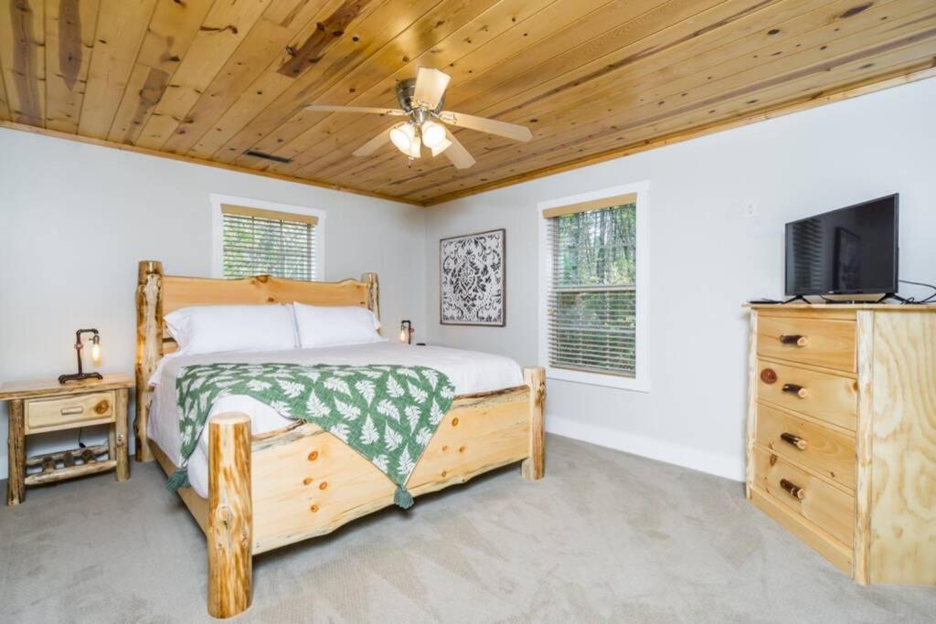Вилла Deerfield Cabin Далонега Экстерьер фото